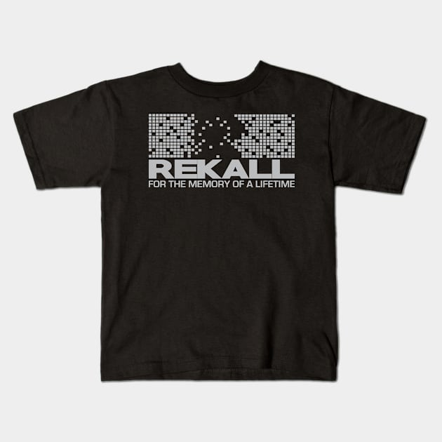 Total Recall Kids T-Shirt by BeeryMethod